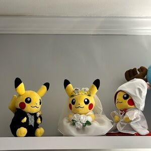 Wedding Pikachus, I brought them from Tokyo July 2023 from pokemon center.